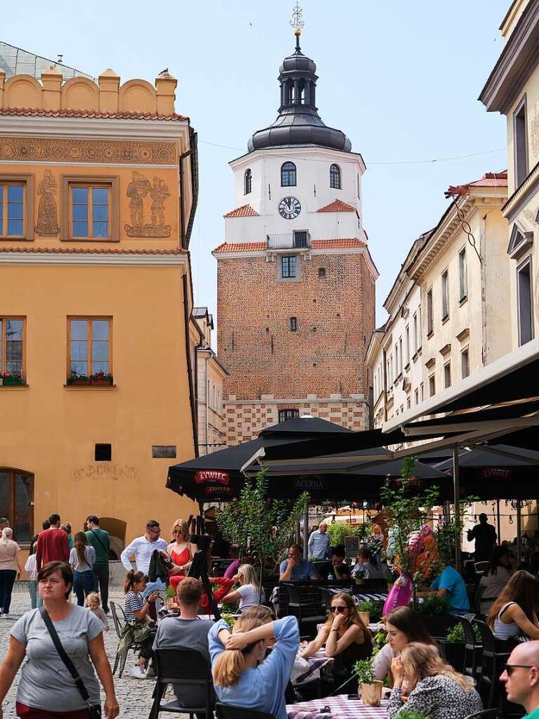 Ausflug nach Lublin, der mit 340000 Einwohnern grten Stadt Polens stlich der Weichsel.