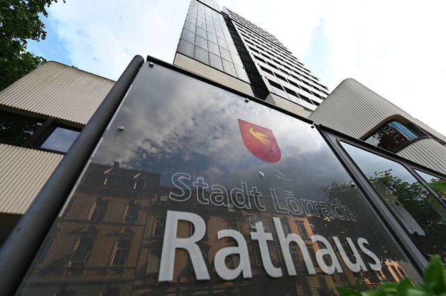 Das Lrracher Rathaus  | Foto: Jonas Hirt