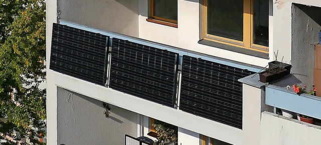 Mini-Solarmodule sollen in Herbolzheim gefrdert werden.  | Foto: indielux