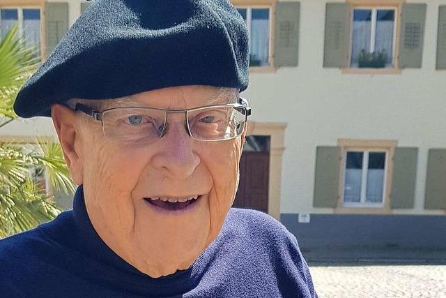 Bernd Kellner, urbaner Kulturarbeiter und Emmendinger Kulturpreisträger, wird 90