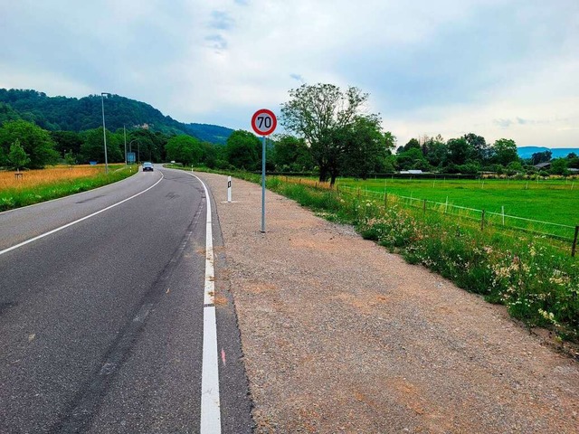 Auf dem Randstreifen stlich des neuen...t &#8211;  doch das ist nicht gewollt.  | Foto: Heinz und Monika Vollmar