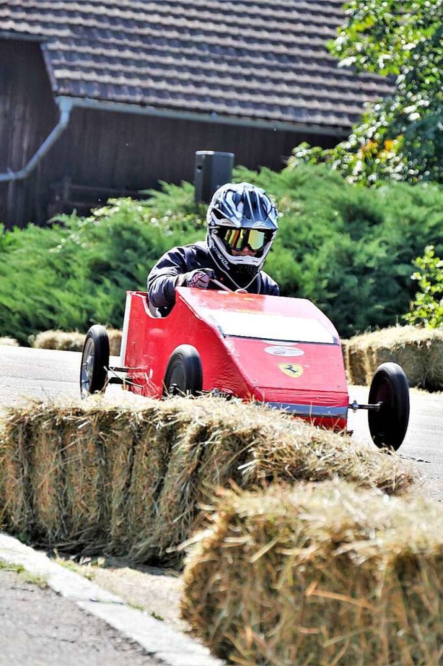 Auch bei den Seifenkistenrennen geht e...en &#8211;  genau wie in der Formel 1.  | Foto: Jrn Kerckhoff