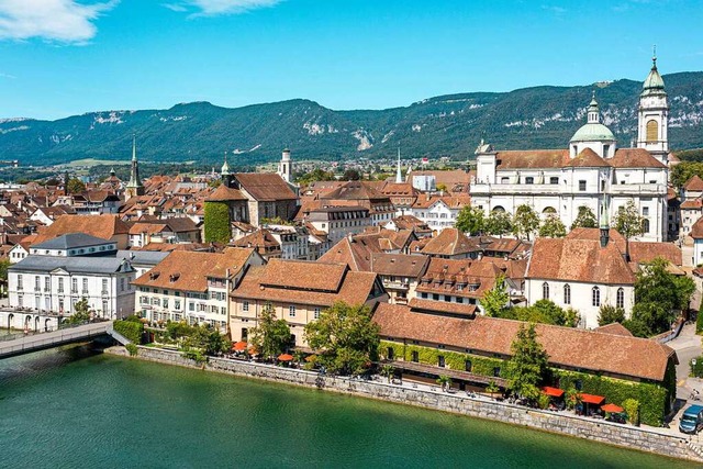 Schnste Barockstadt der Schweiz: Solothurn an der Aare  | Foto: Andre Meier (Switzerland Tourism)