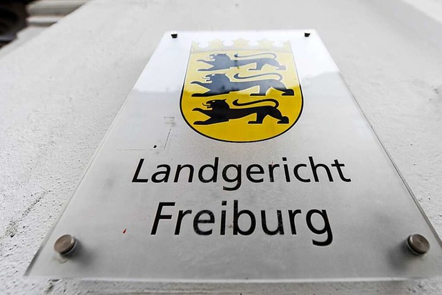 Verhandelt wurde im Landgericht Freiburg.  | Foto: Patrick Seeger (dpa)