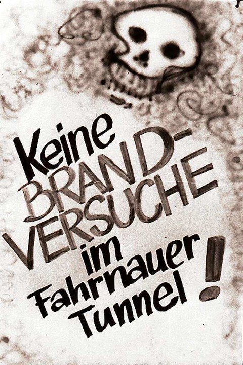 Gegen die Brandversuche regte sich Widerstand.  | Foto: Ernst Brugger