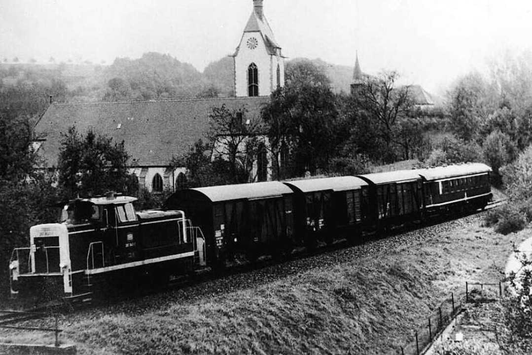 Historische Aufnahme der Wehratalbahn bei Wehr  | Foto: Später festlegen...