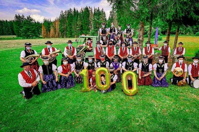 Die Trachtenkapelle Altglashütten feiert ihren 100. Geburtstag – im 101. Jahr