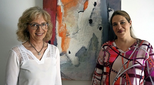 Maria Fischer-Hlser (links) hat nach ...lisabeth Naumann (rechts) abgegeben.    | Foto: Ursula Freudig