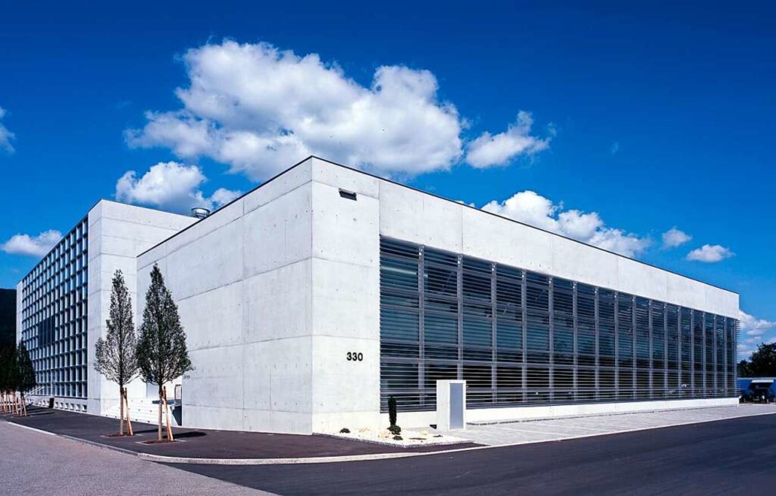 2019 hat die Lonza AG das Gebäude in Stein von Novartis übernommen.  | Foto: Lonza