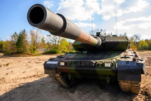 Der Kampfpanzer Leopard 2 ist für Deutschland kein Tabu mehr