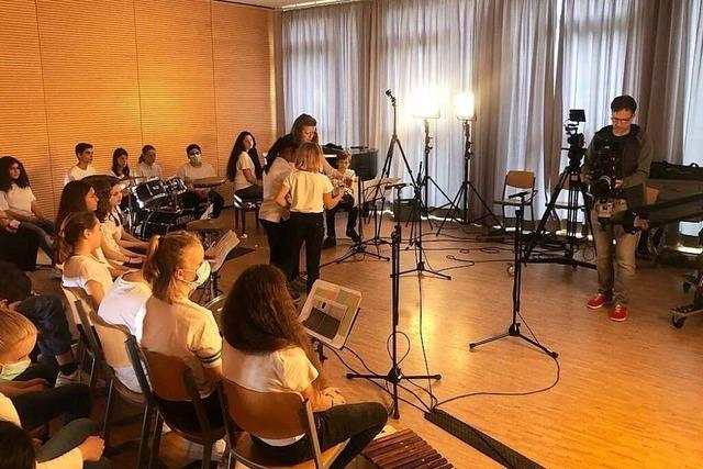 Schönauer Schüler haben in einem Musikprojekt Klänge erforscht