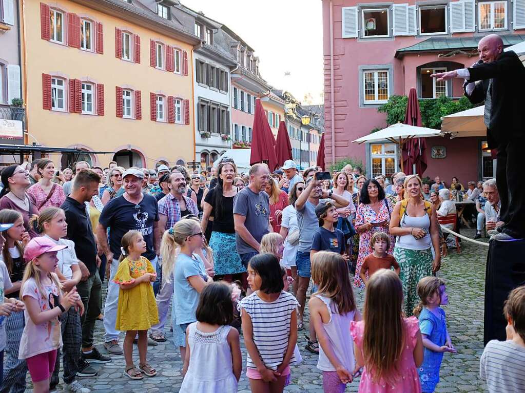 Abrumer am Samstagabend auf der Markplatzbhne: Die Refrigerators mit ihrer fetzigen Ska-Musik