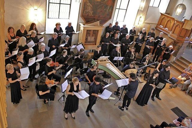 Evangelische Kantorei begeistert mit Schtz-Konzert