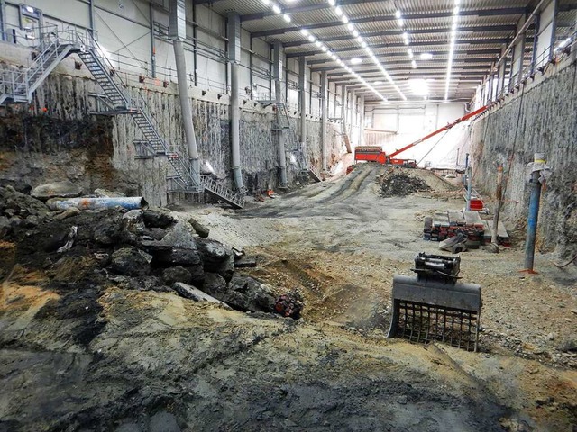 So sah es im Februar 2022 im Inneren der Kesslergrube aus.  | Foto: Pressefoto Roche