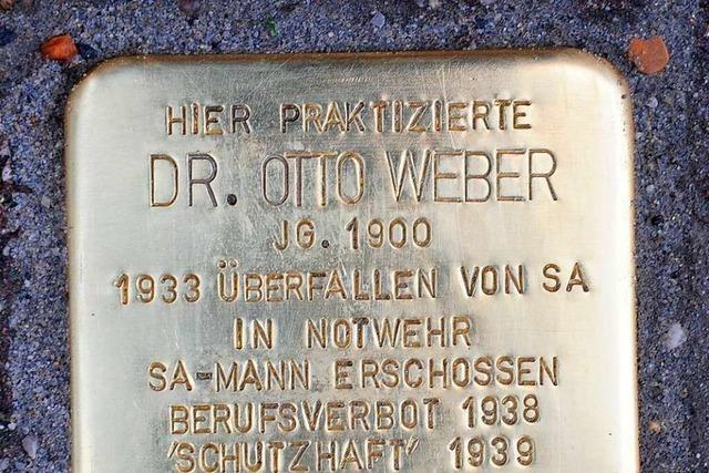 Wie der Arzt Otto Weber den Nazis in Baden die Stirn bot