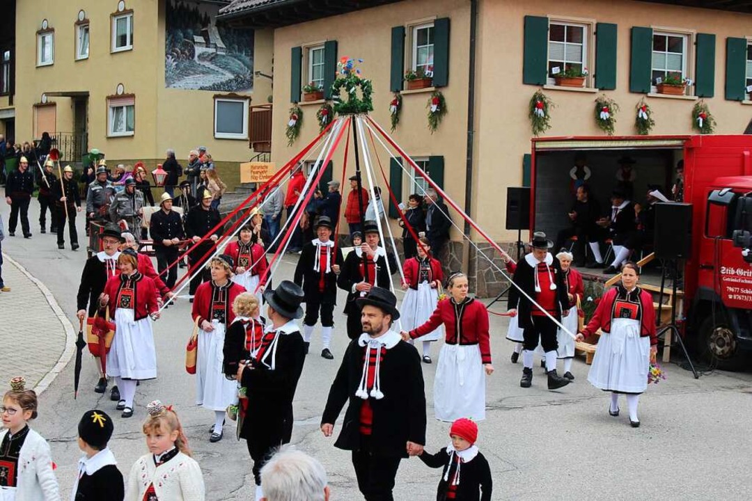 Beim Kreistrachtenfest in Häg-Ehrsberg 2019  | Foto: Martin Klabund