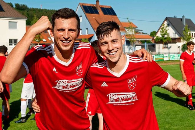 Die Torschtzen des SV Hinterzarten be...Daniel Martin (links) und Goran Misic   | Foto: Wolfgang Scheu