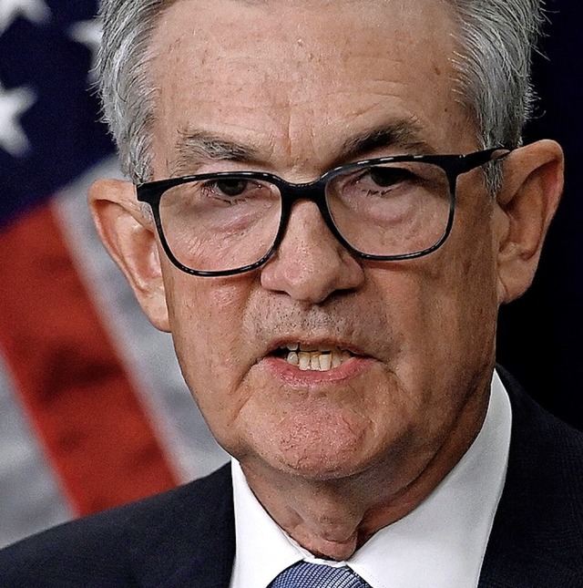 Fed-Chef Jerome Powell  | Foto: OLIVIER DOULIERY (AFP)