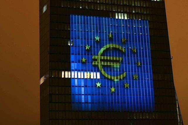 Die Europäische Zentralbank will den Finanzmarkt beruhigen