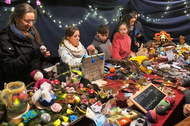 Der Weihnachtsmarkt Efringen-Kirchen b...uen Organisator (Archivbild von 2018).  | Foto: Jutta Schtz