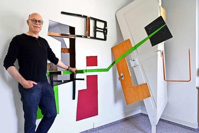 Udo W. Hoffmann macht aus altem Wohnhaus ein Kunstobjekt