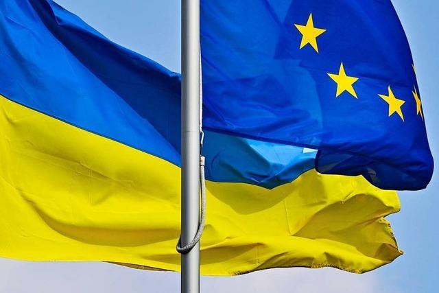 Selenskyj: EU-Annäherung der Ukraine ist 