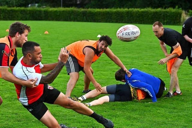 Das Team des Freiburger Rugby Clubs ist top, aber sein Spielfeld ein Flop