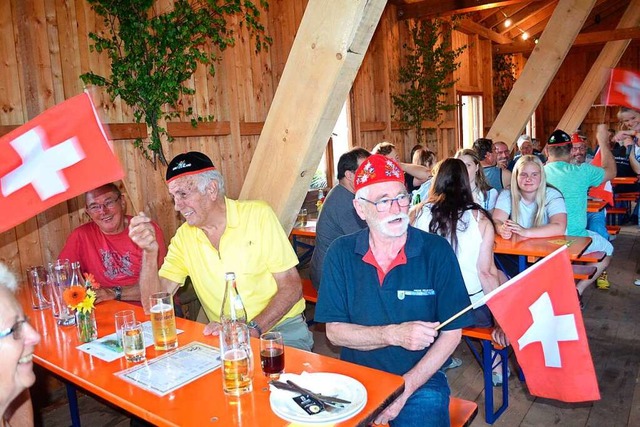 Alpenlndische Stimmung in der Scheune des Josenhofs  | Foto: Liane Schilling