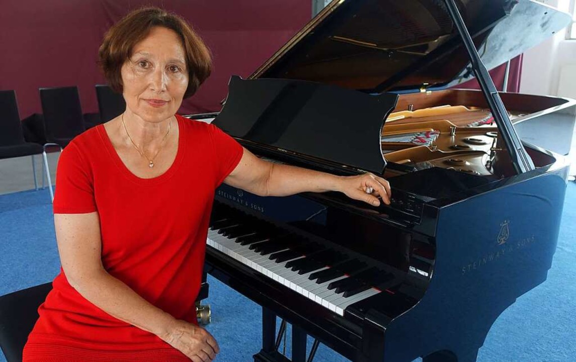 Virtuos  erffnete die Pianistin Andre...its in der kommenden Woche weitergeht.  | Foto: Roswitha Frey