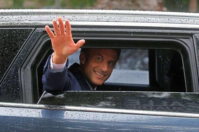 Klatsche für Emmanuel Macron bei französischer Parlamentswahl