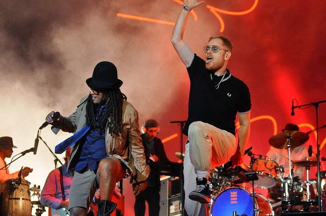 Waren in Neuhausen ob Eck  mit Reggae dabei: Seeed  | Foto: Stefan Rother