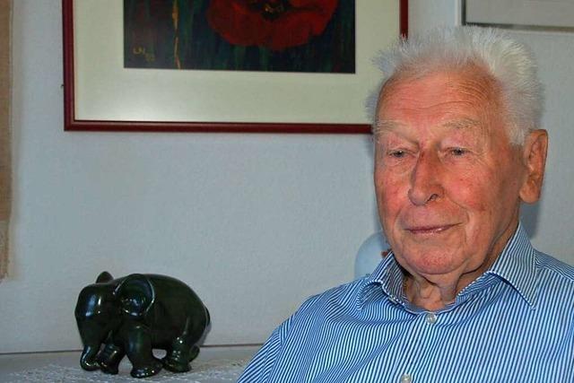 Erich Blatter, der sich in Rheinfelden beispielhaft engagiert, wird 85 Jahre alt