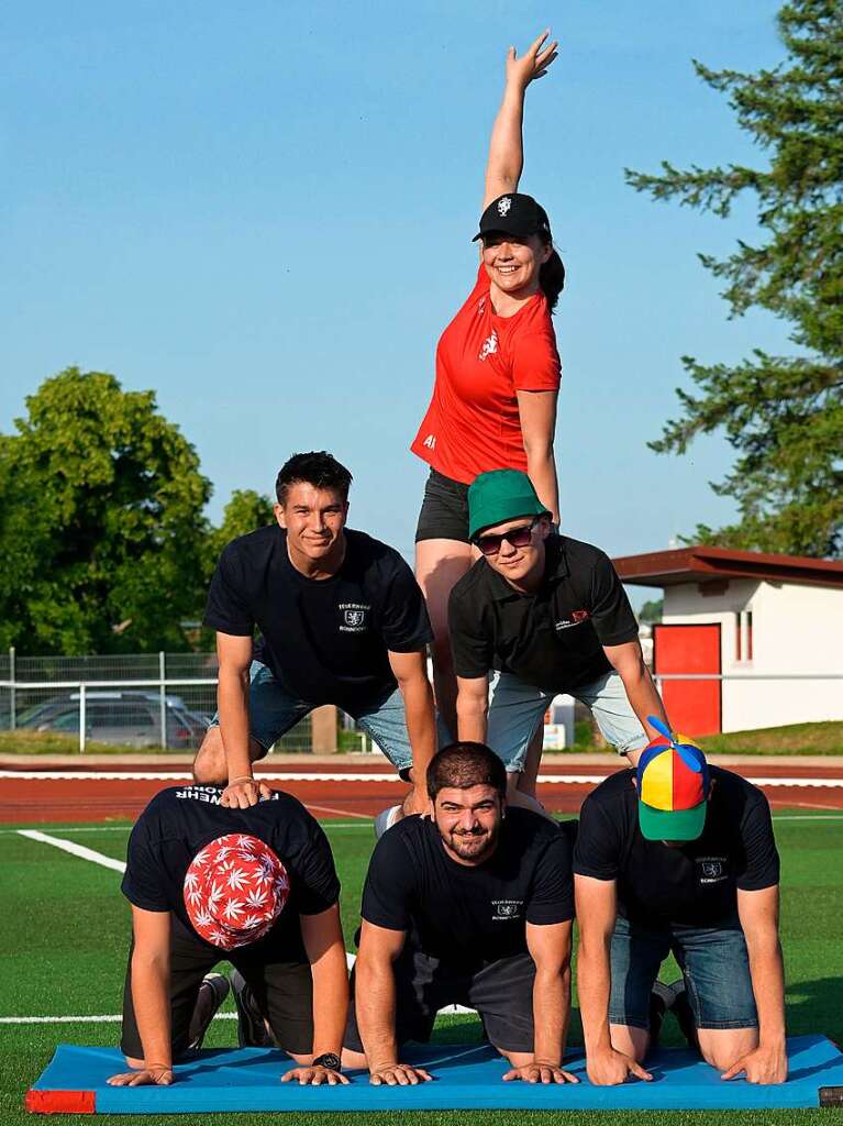 Einfallsreichtum der Teams machten die Gaudi-Spiele des TuS Bonndorf zum Erlebnis.