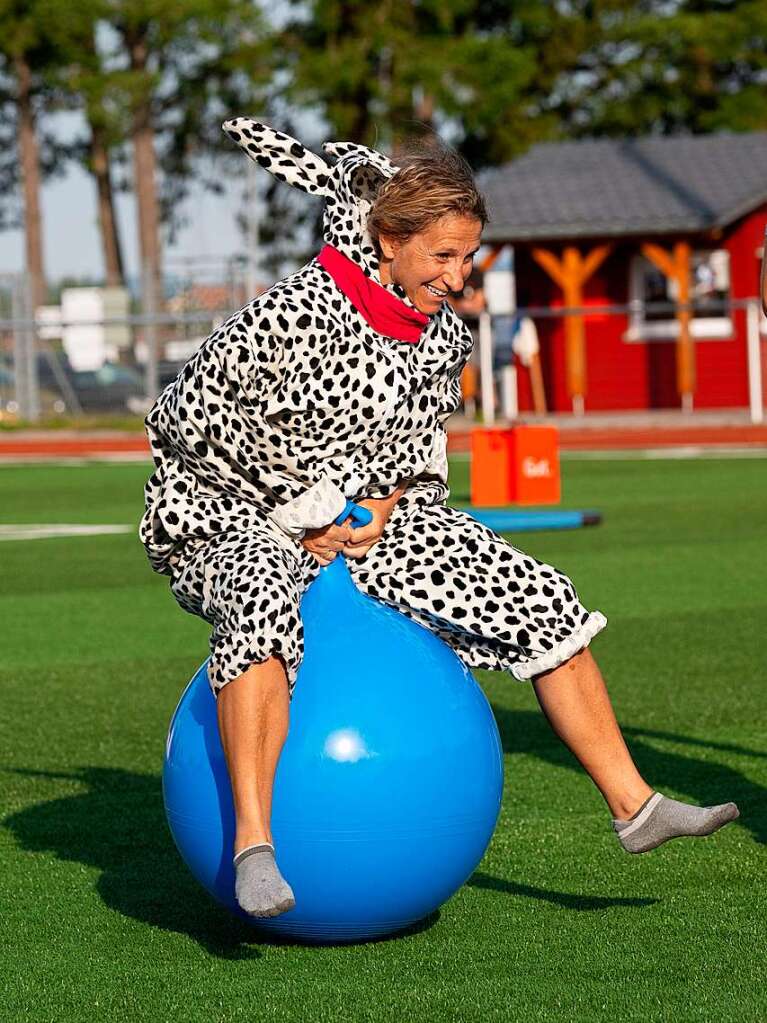 Einfallsreichtum der Teams machten die Gaudi-Spiele des TuS Bonndorf zum Erlebnis.