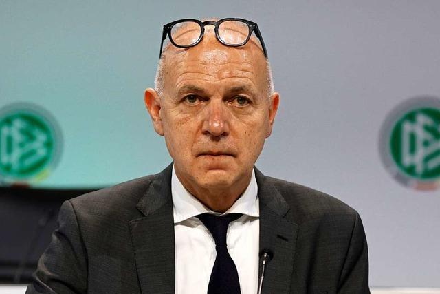 DFB-Präsident Neuendorf versucht den sportpolitischen Spagat