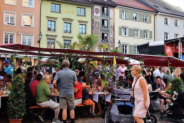 Partytime in der Bad Säckinger Altstadt