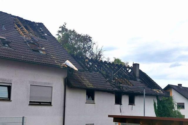 Ein Vater berichtet von dramatischen Minuten beim Brand in Kappel-Grafenhausen