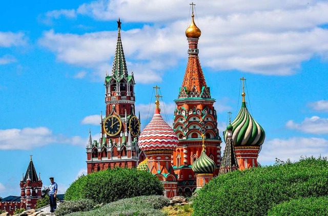 Der Kreml in Moskau  | Foto: YURI KADOBNOV