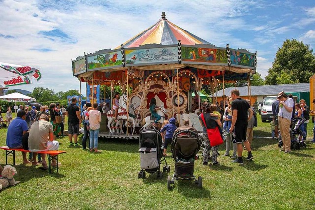 So entspannt  wie hier 2018 soll es am...en Wochenende beim Sommerfest zugehen.  | Foto: St. Josefshaus