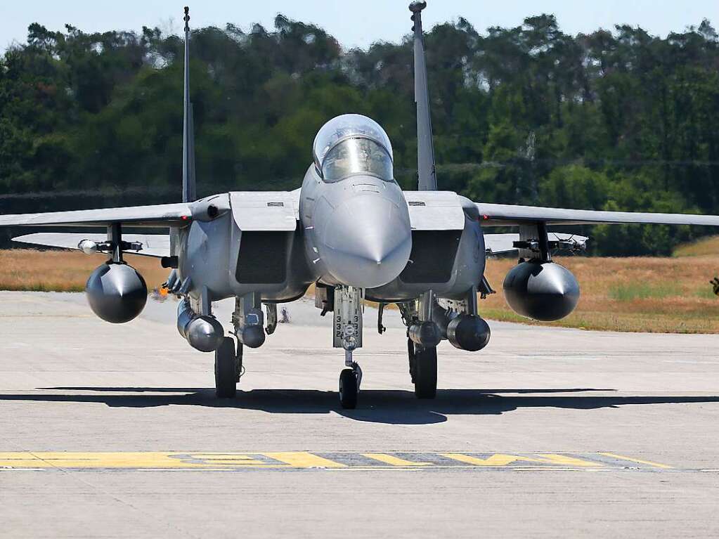 Bei der internationalen Luft- und Raumfahrtausstellung in Berlin dominieren in diesem Jahr militrische Flugzeuge.