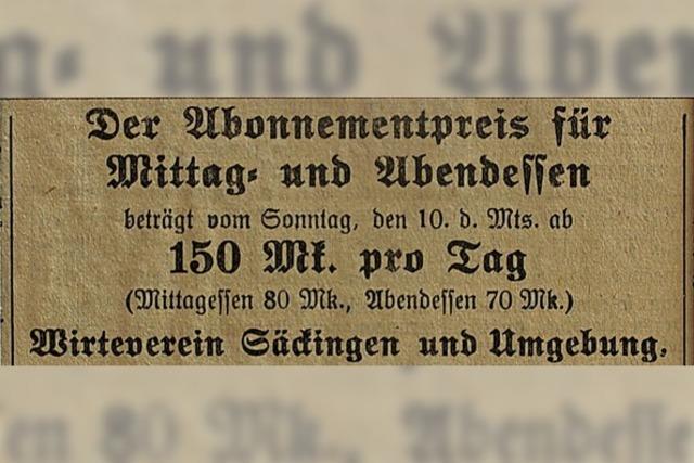 Vor 100 Jahren wuchs flingen stetig