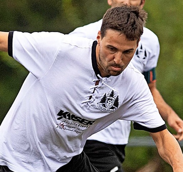 Zweitbester Torjger: SVG-Strmer Florian Haselbacher   | Foto: Wolfgang Scheu