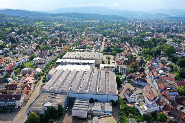 Die Wehrle-Werk AG in der Emmendinger Stadtmitte.  | Foto: Matthias Weniger