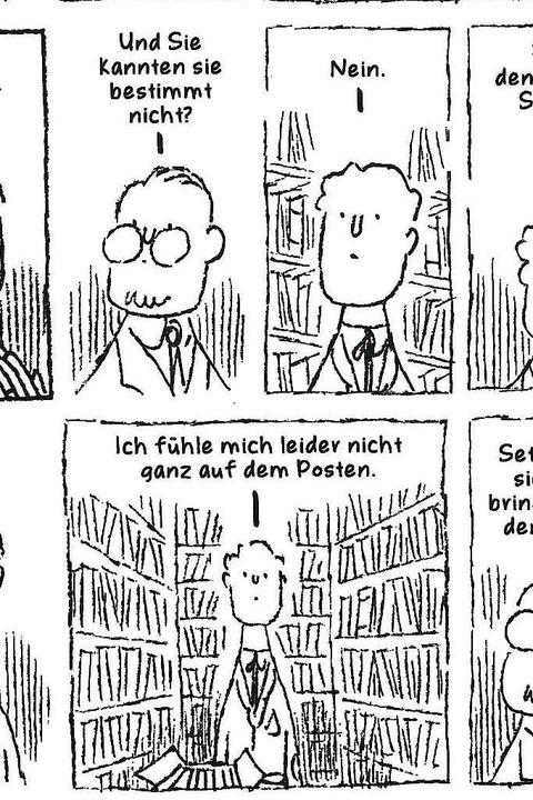 Panel aus &#8222;Die Lesereise&#8220;  | Foto: Schaltzeit Verlag