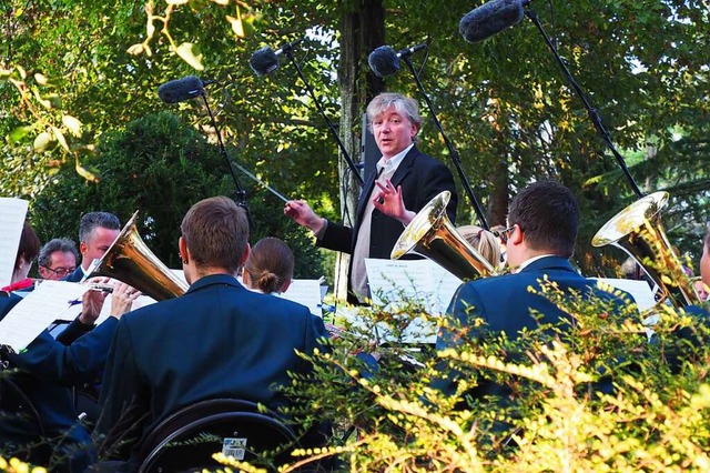 Auch die Weiler Stadtmusik wird im Rahmen der Reihe auftreten.  | Foto: Herbert Frey