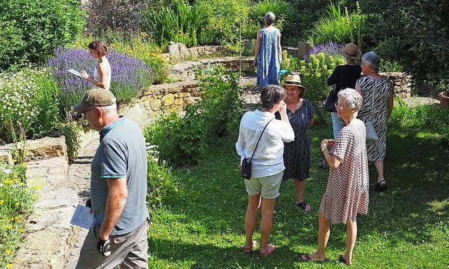 Eine Gelegenheit sich zu treffen und a...n Gartentr in Schallstadt und Mengen.  | Foto: Christiane Wolff