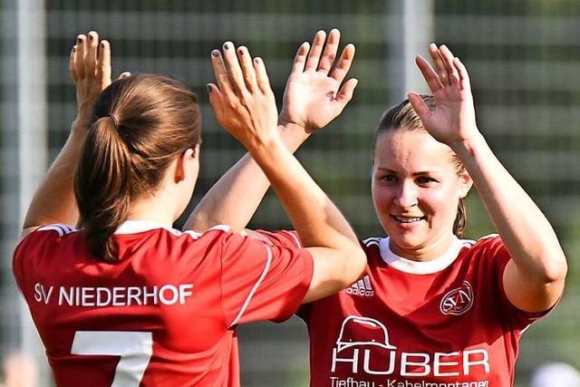 SV Niederhof krnt rasante Entwicklung mit Verbandsliga-Aufstieg