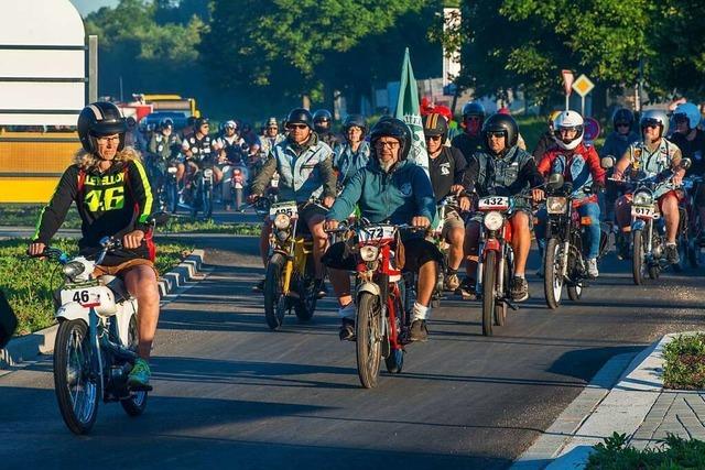Mehr als 700 Teilnehmer werden beim Moped-Marathon in Münchweier erwartet