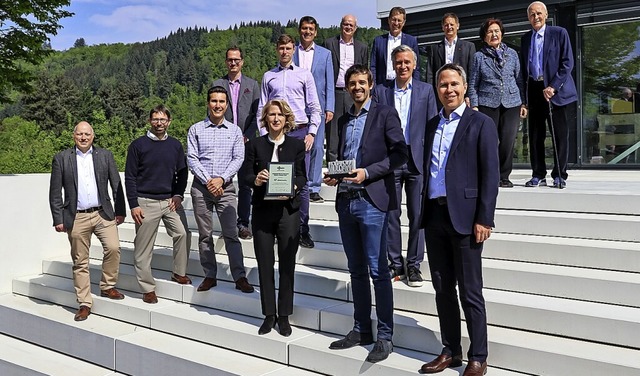 Climeworks erhlt fr den innovativen ...ion in Vacuum Busch Award 2021&#8220;.  | Foto: Busch