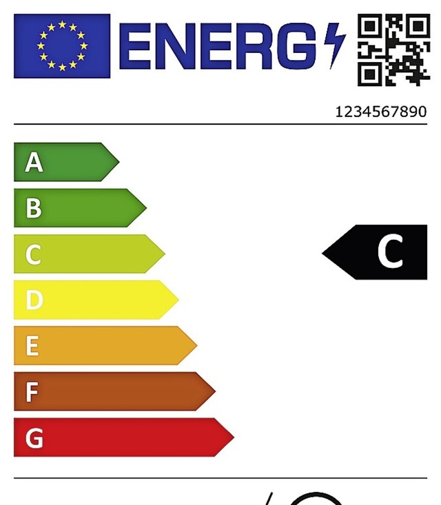 Von A bis G reichen die Energieeffizienzklassen, die seit 2021 gelten.  | Foto: -